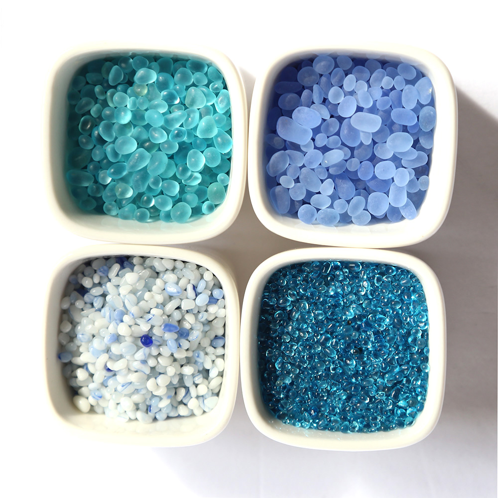 Aquarium Fish Buy - หินที่มีสีสันถังปลา Rock น้ําพุสัตว์เลี้ยงทรายตกแต่งสวน Miniatures Terrarium Aquarium