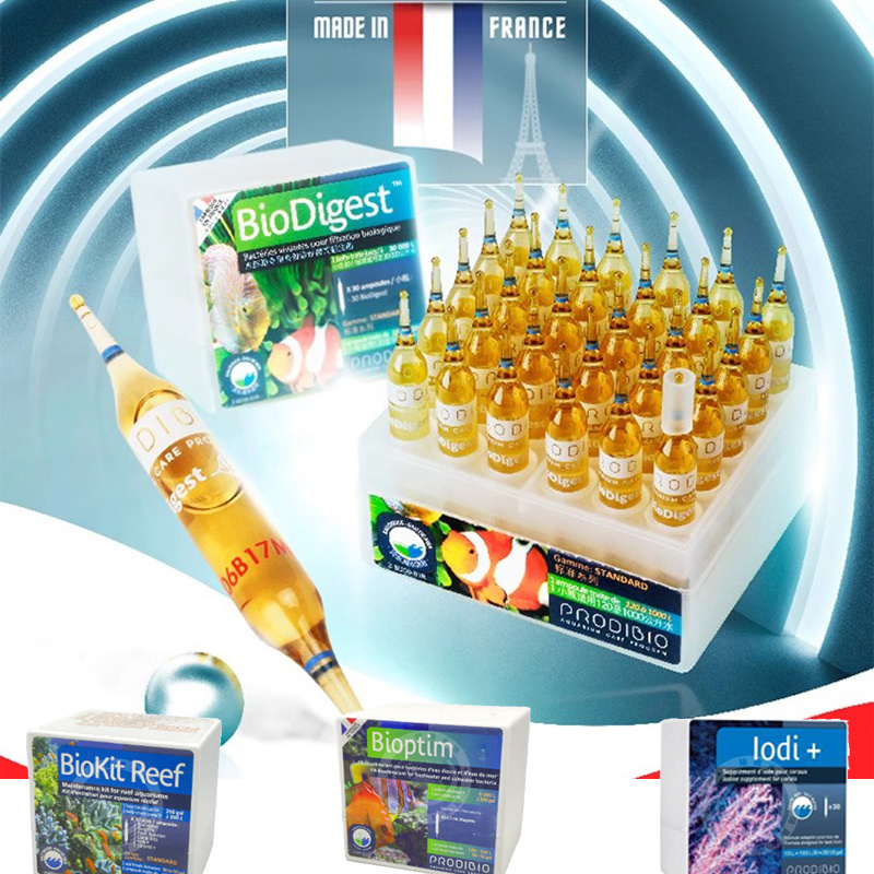 Aquarium Test Kit - ชุดรักษาสมดุลของน้ำในตู้ปลาชุดทดสอบการไหลของน้ำ biodigest bioptim