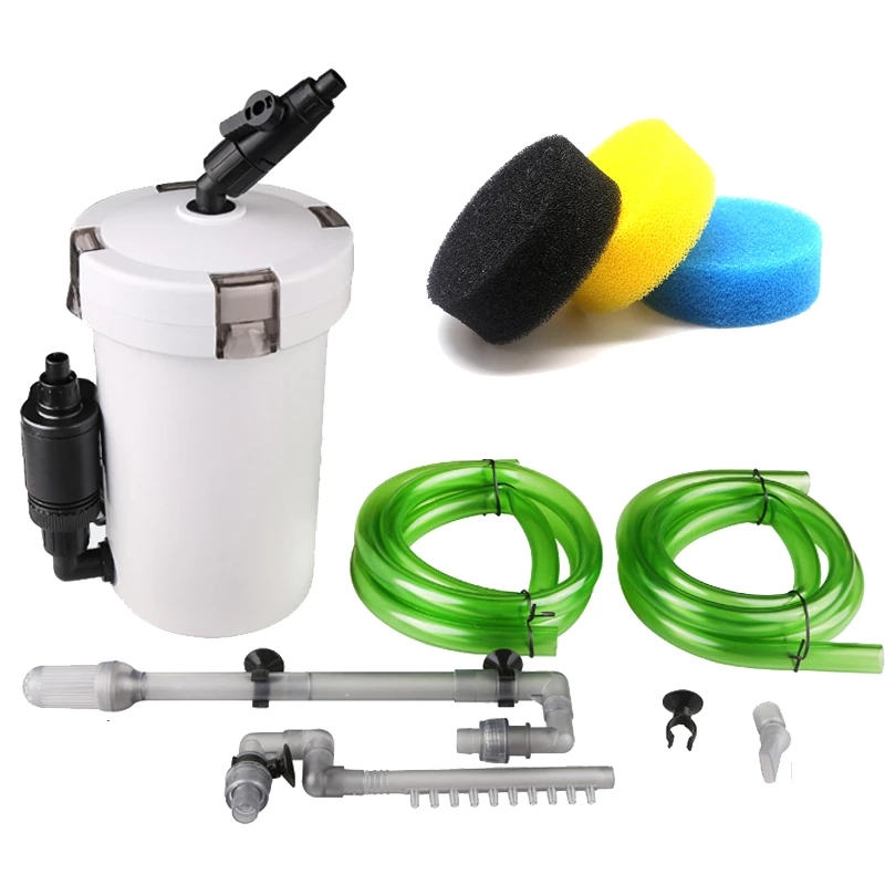 Aquarium Fish In - ระบบกรองน้ำตู้ปลาแบบถังภายนอกที่เงียบเป็นพิเศษ HW‑602B HW‑603B LW‑602B LW‑603B 110‑220V