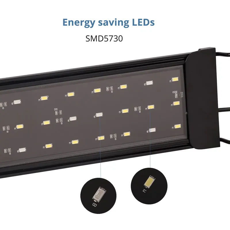 Aquarium Fish And Price - Gako 12W CPL-30 โคมไฟ LED สำหรับตู้ปลาพร้อมขาตั้งยืดหยุ่น