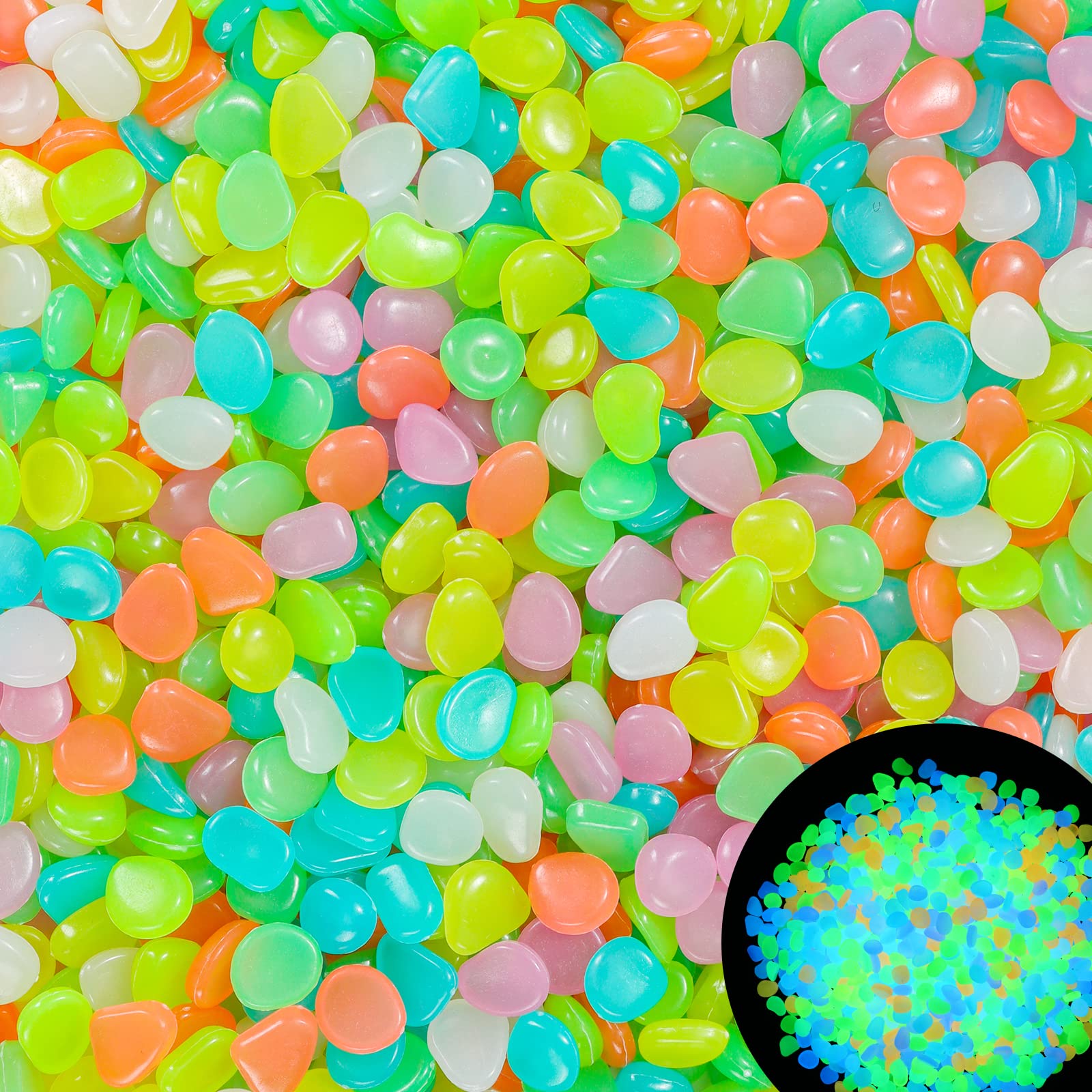 Aquarium Fish Breeding - 100 ชิ้น Glow in the Dark