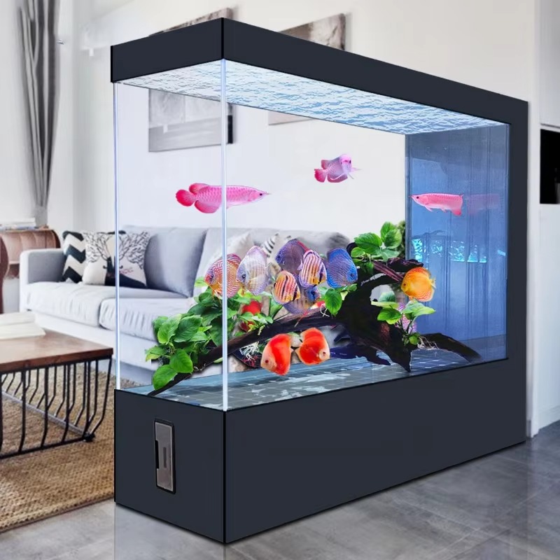 Aquarium Fish And Price - ขายส่ง ตู้ปลาแก้วสีดำ ดีไซน์ใหม่ล่าสุด ปรับแต่งได้ พร้อมไฟตกแต่ง ราคาพิเศษ