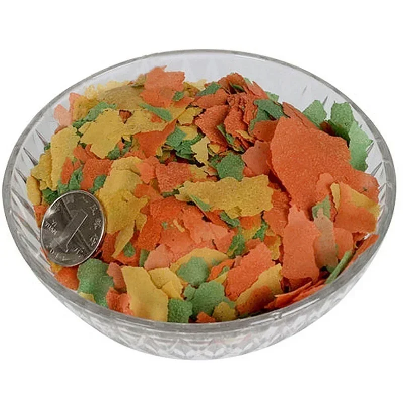 Aquarium Fish Price - 100 กรัม/แพ็ค Tropical ประดับปลาบาง Slice อาหาร