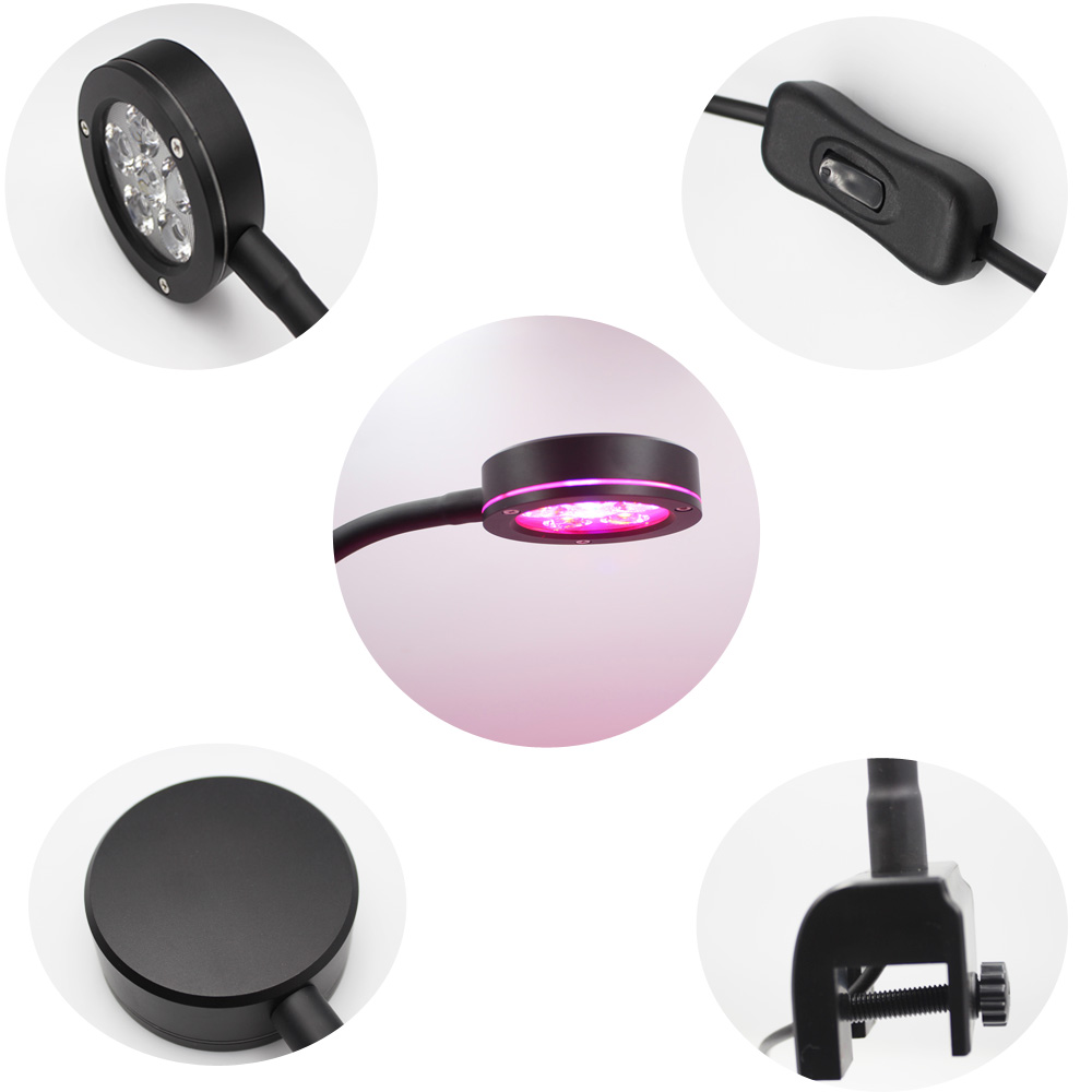 คลิปบน 18W NANO Plant Grow Aqu - Refugium Light Nano บทวิจารณ์และราคา