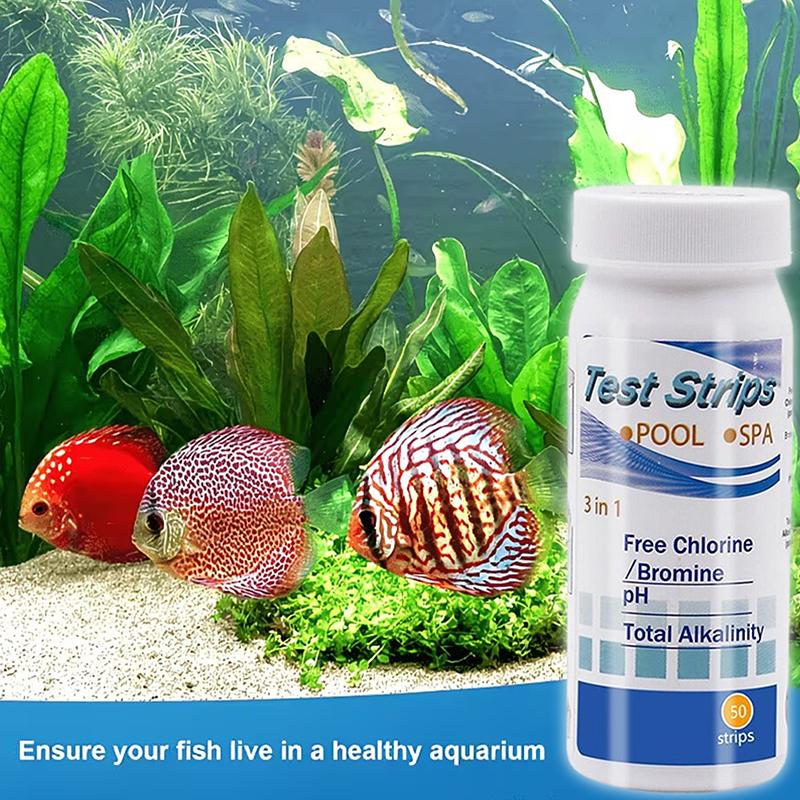 แถบตรวจวัดคุณภาพน้ำในตู้ปลา 8  - Aquarium Test Kit บทวิจารณ์และราคา