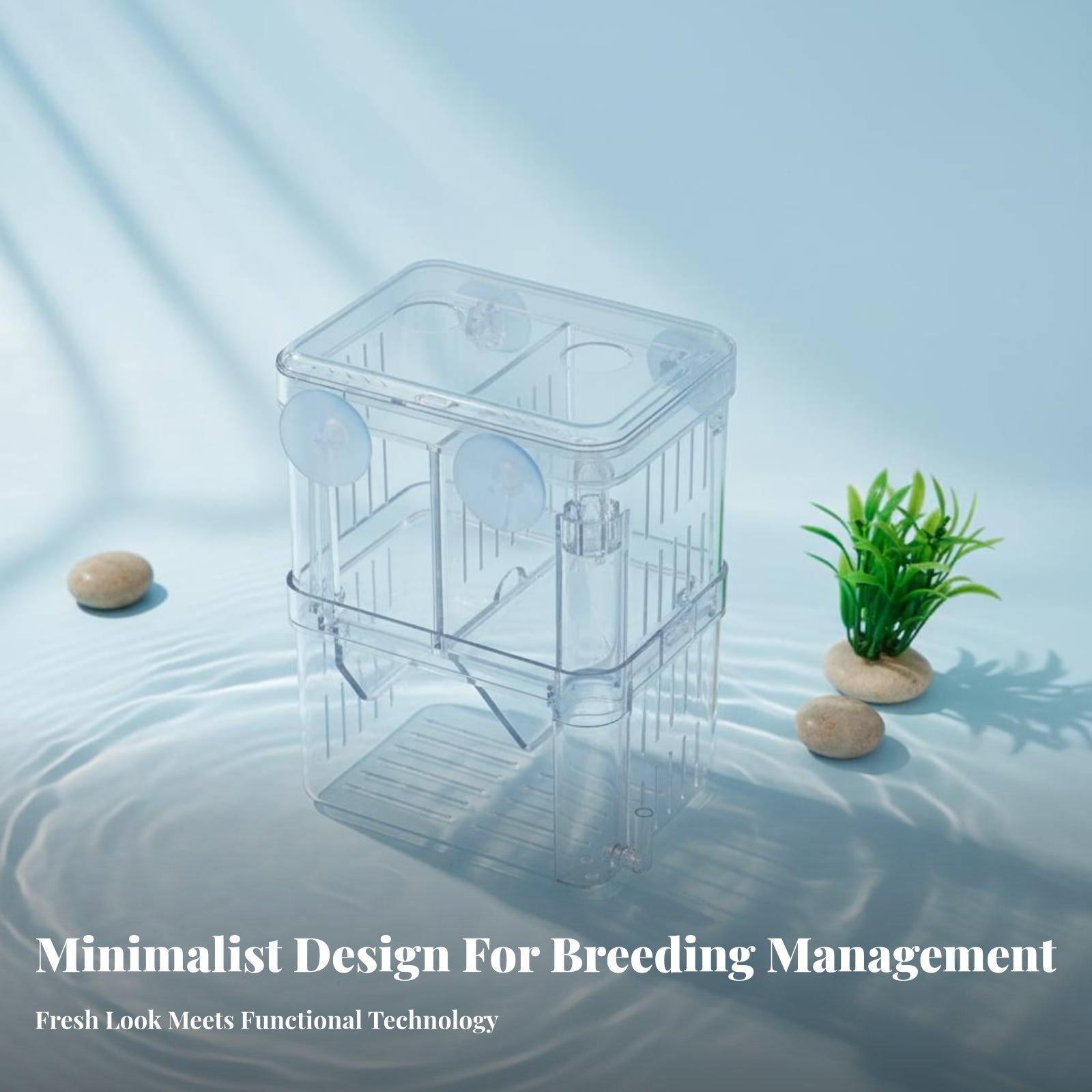 ตู้เพาะพันธุ์ปลาสองชั้นสำหรับแ - Aquarium Fish Breeding บทวิจารณ์และราคา