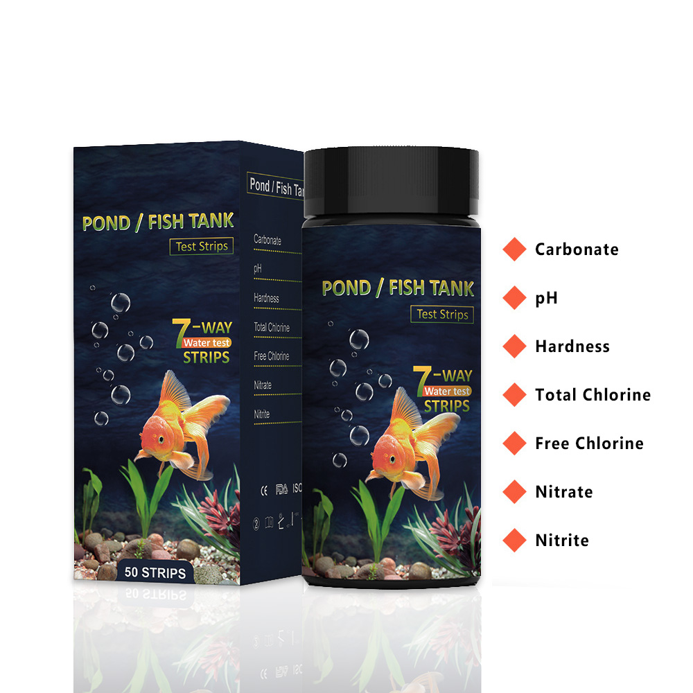 7 in 1 Aquarium Test Strips, 5 - Aquarium Test Kit บทวิจารณ์และราคา