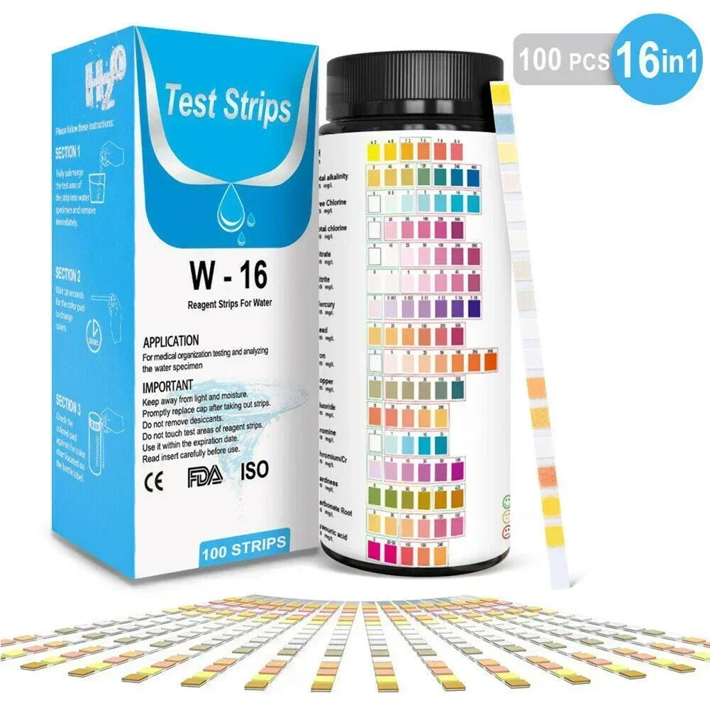 16 In 1 ชุดทดสอบน้ําดื่ม PH Te - Aquarium Test Kit บทวิจารณ์และราคา