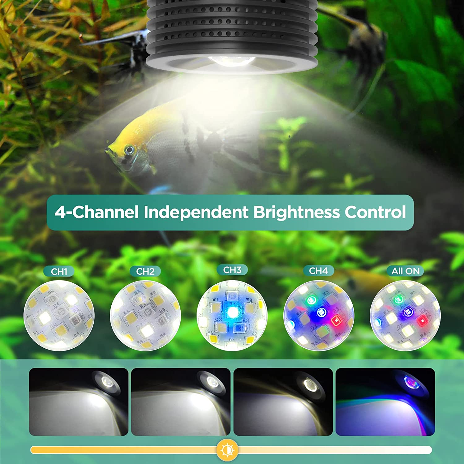 ไฟ LED สำหรับตู้ปลา Lominie As - Refugium Light Nano บทวิจารณ์และราคา