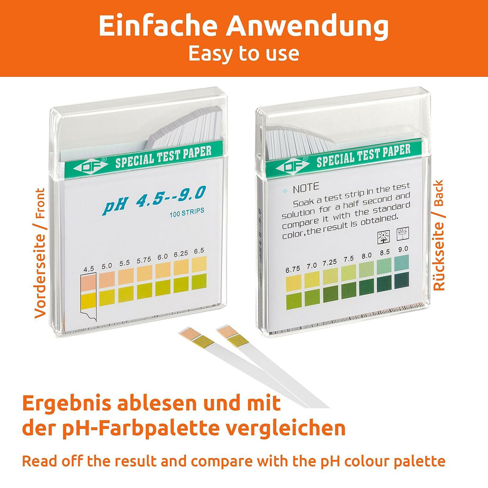 100 ชิ้น ชุดแถบกระดาษวัดค่า PH - Aquarium Test Kit บทวิจารณ์และราคา