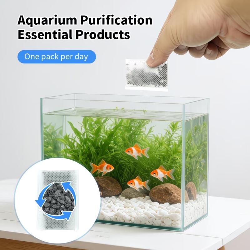 10/20/40 ชิ้นถุงคาร์บอนกัมมันต - Aquarium Fish Breeding บทวิจารณ์และราคา