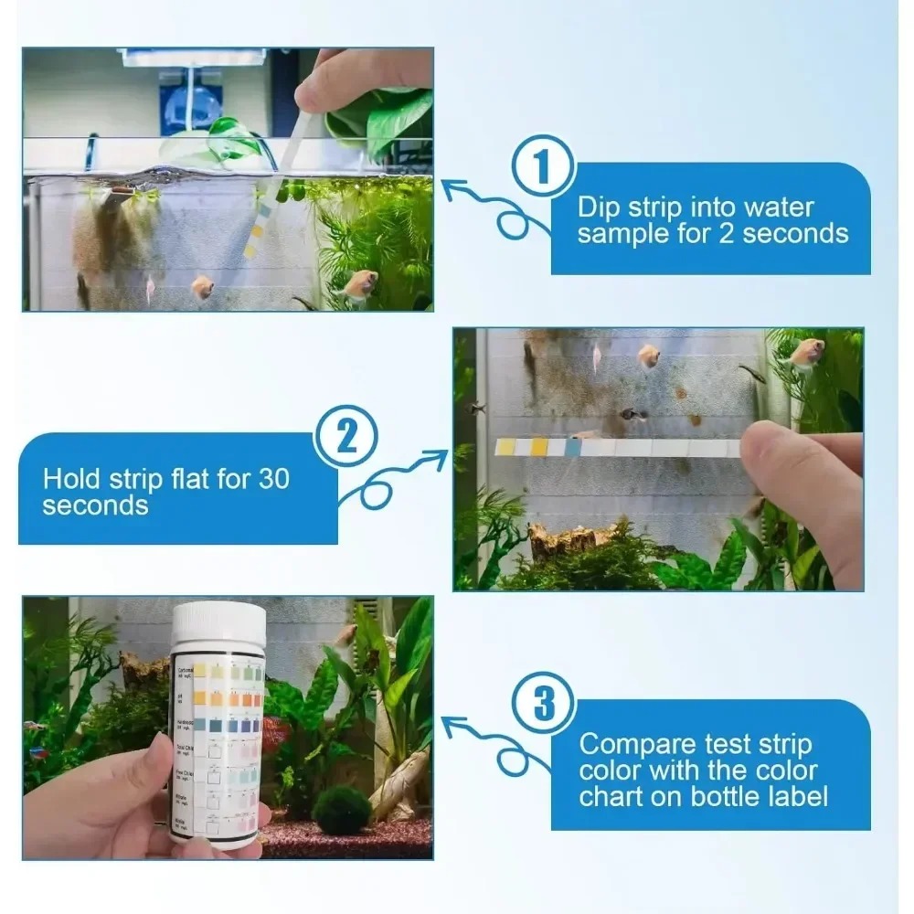 ชุดทดสอบคุณภาพน้ำในตู้ปลา ชุดท - Aquarium Test Kit บทวิจารณ์และราคา