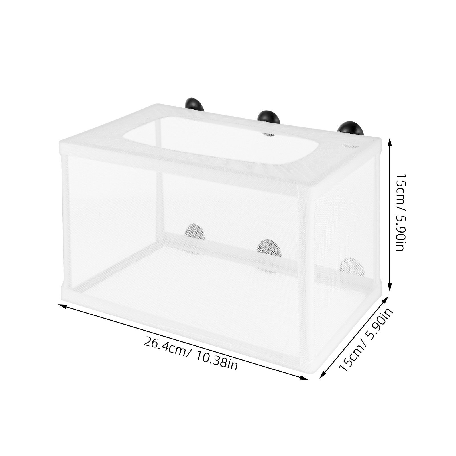 ตู้ฟักไข่ปลาขนาดใหญ่สำหรับการเ - Aquarium Fish Net Big Size บทวิจารณ์และราคา