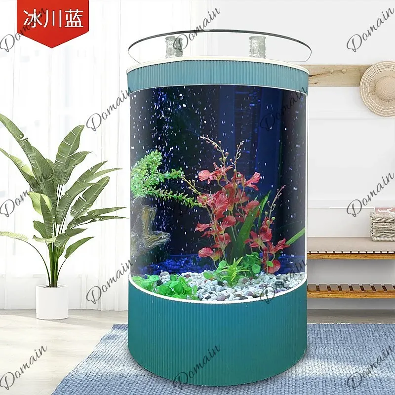 B80 ตู้ปลาทรงกึ่งกลมสไตล์ยุโรป - Aquarium Fishland บทวิจารณ์และราคา