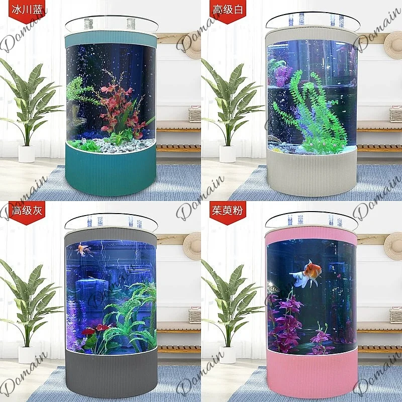 B80 ตู้ปลาทรงกึ่งกลมสไตล์ยุโรป - Aquarium Fishland บทวิจารณ์และราคา