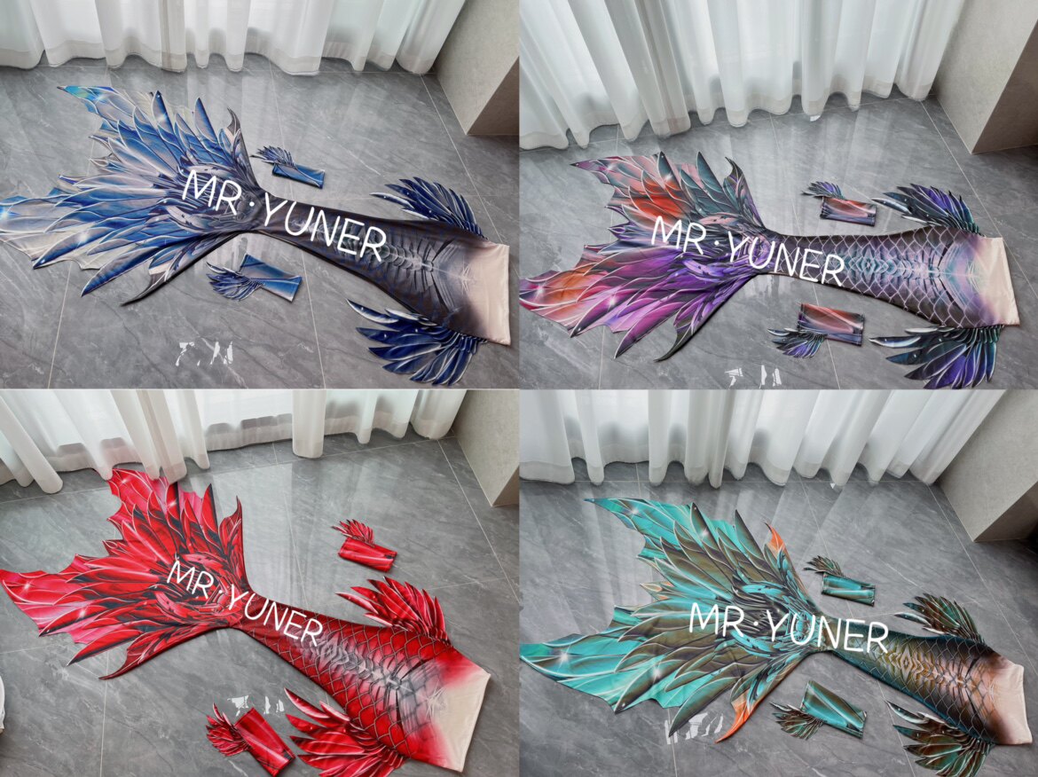 ชุดหางนางเงือกแบบคู่ สำหรับการ - Aquarium Fish In บทวิจารณ์และราคา
