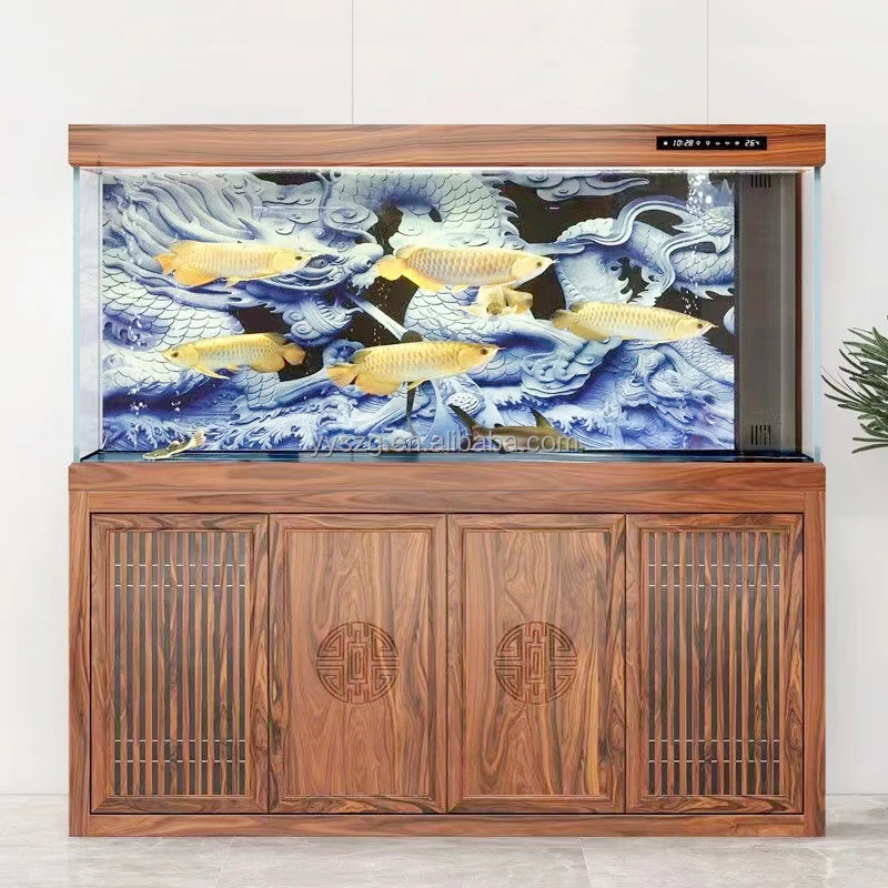 ตู้ปลาติดผนังทรงสี่เหลี่ยมผืนผ - Aquarium Fish In บทวิจารณ์และราคา