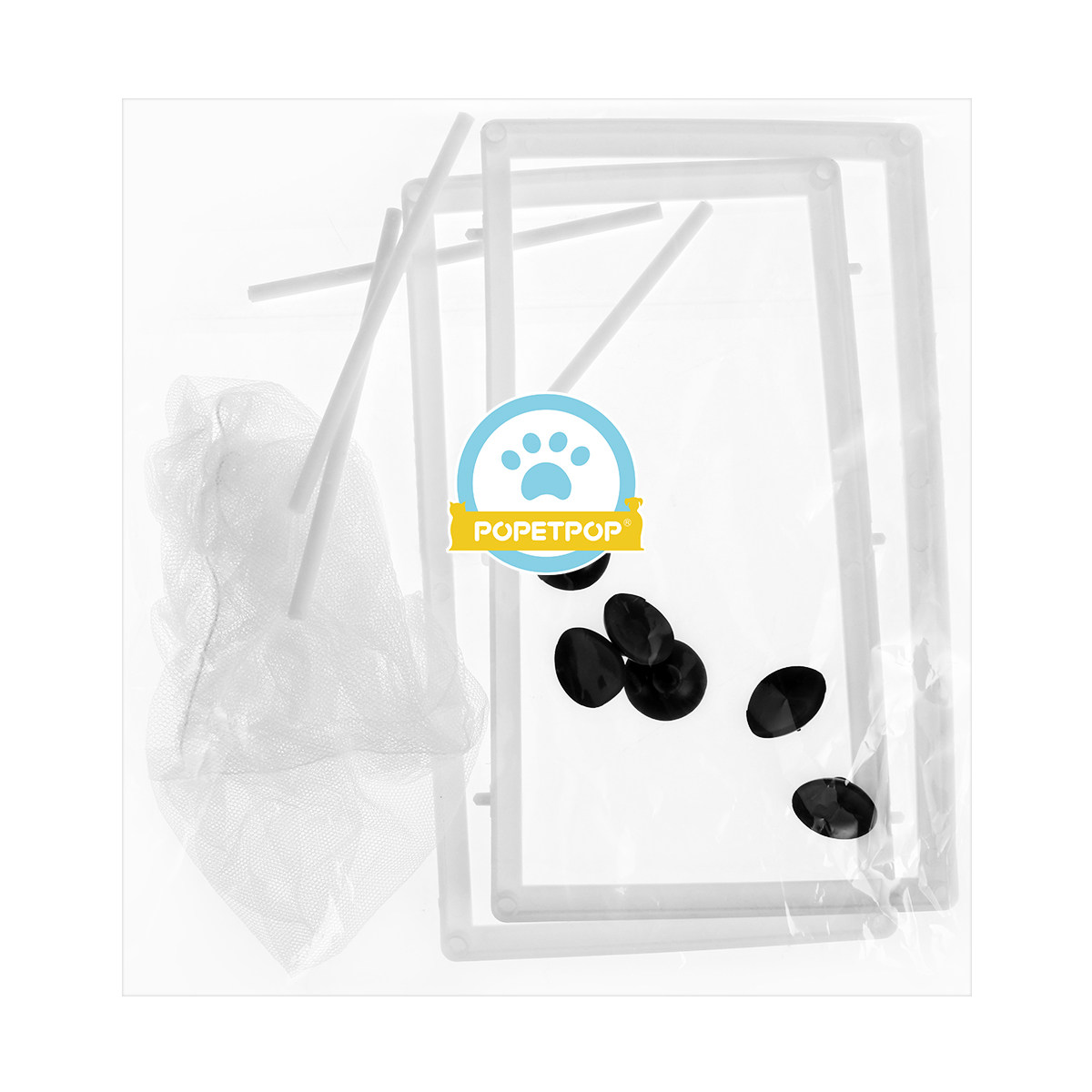 ตาข่ายดักปลาขนาดใหญ่ โครงโพลีเ - Aquarium Fish Net Big Size บทวิจารณ์และราคา