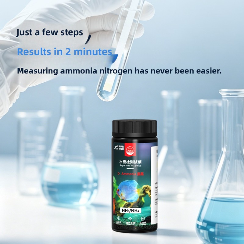 ชุดทดสอบน้ำในตู้ปลา 8-in-1 - ช - Aquarium Test Kit บทวิจารณ์และราคา